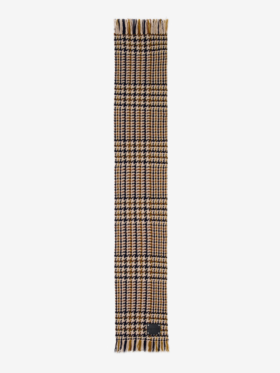 ALEXANDER MCQUEEN - Country Check Scarf - Item 8149513200Q9878